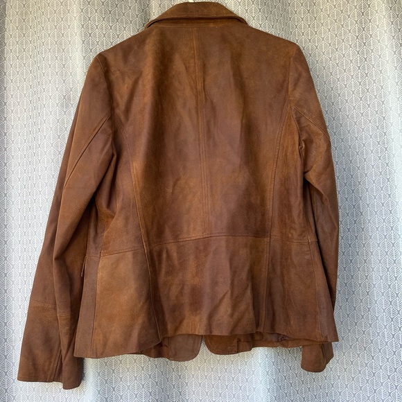 Villager Leather Jacket - Picture 2 of 5